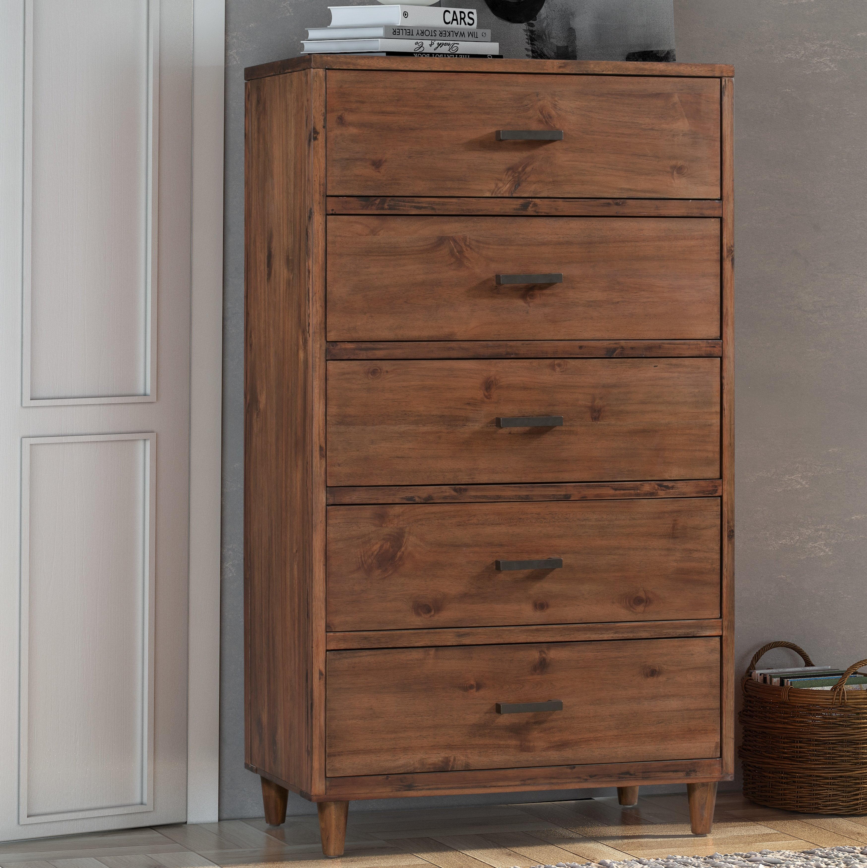 Foundry Select Ballentine 5 Drawer Chest Wayfair with regard to proportions 3495 X 3499