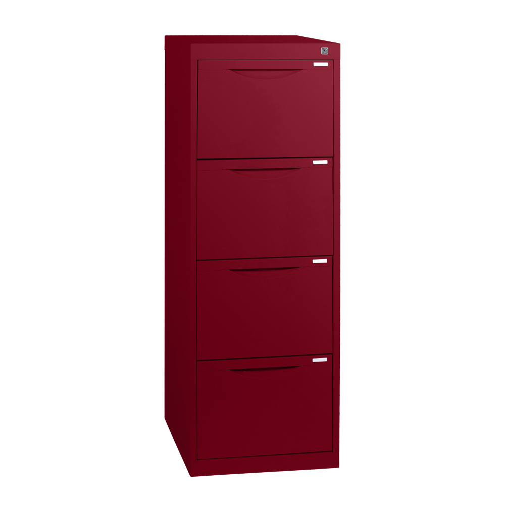 Four Drawer Homefile Vertical Filing Cabinet 455mm Deep inside dimensions 1000 X 1000