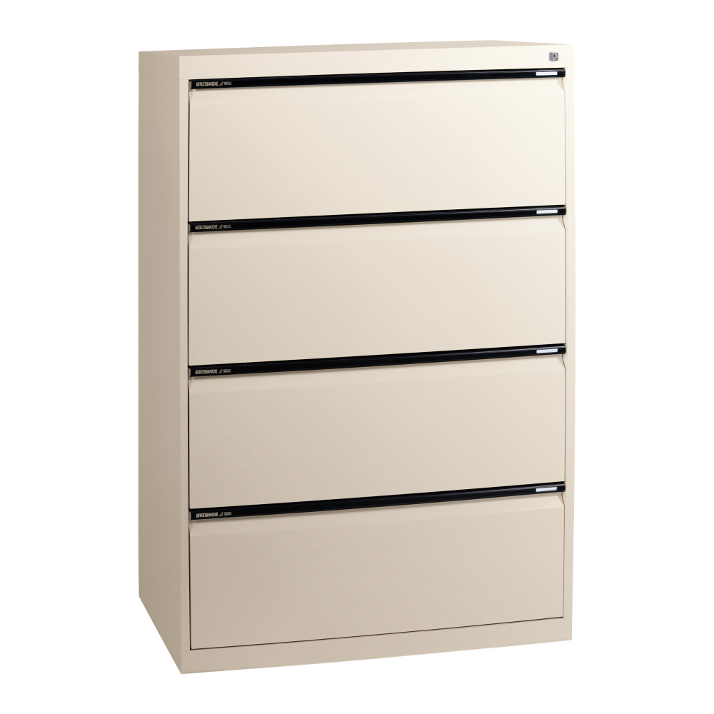Four Drawer Lateral Filing Cabinet Statewide Office Furniture within sizing 1000 X 1000