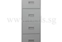 Four Drawer Steel Filing Cabinet Furniture Home Dcor Fortytwo regarding measurements 1000 X 1000