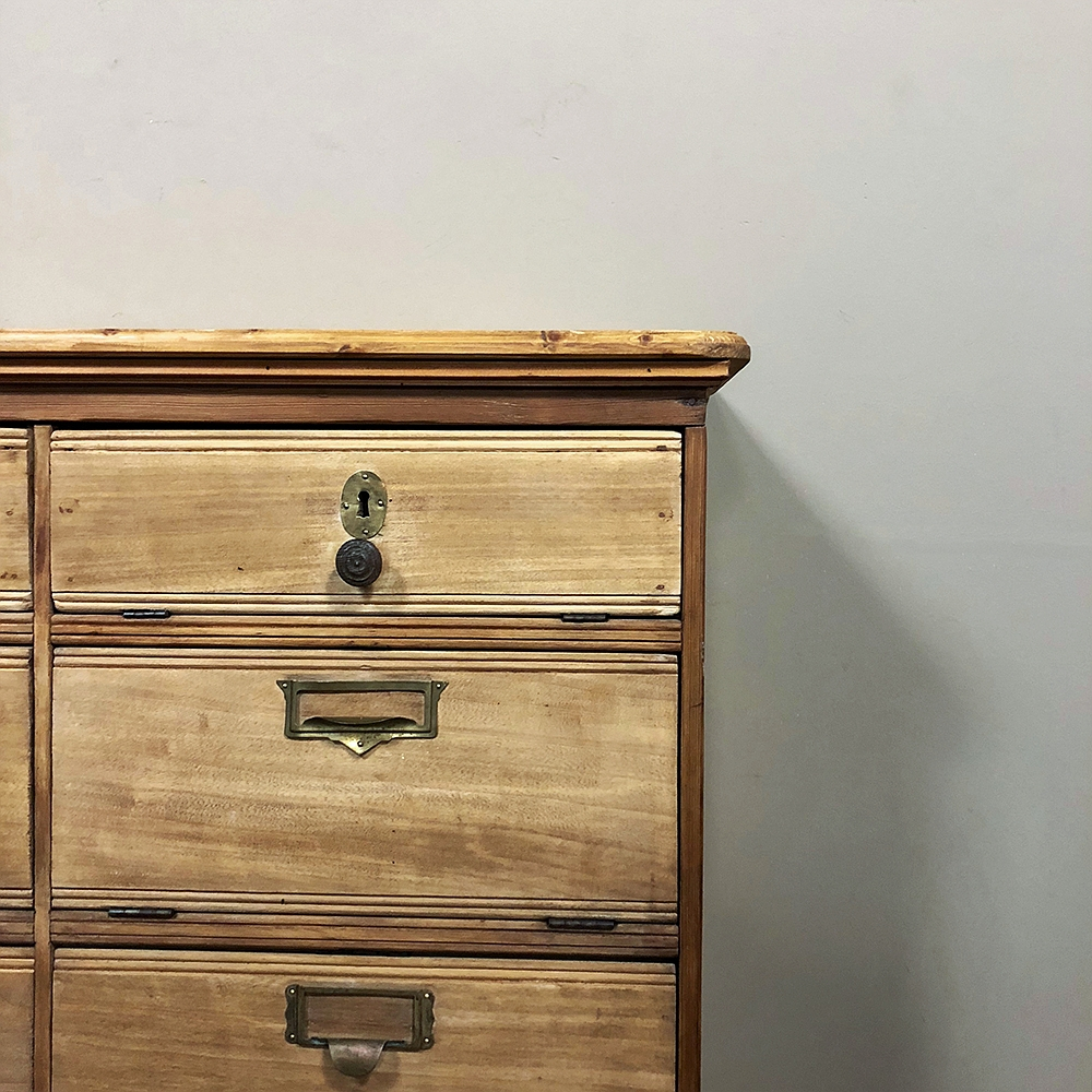 French Solid Stripped Pine File Cabinet within measurements 1000 X 1000