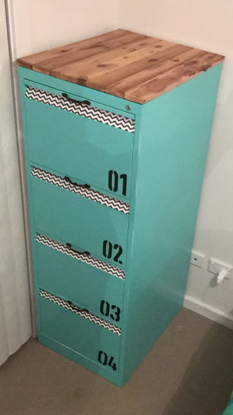 Funky Files Nic I Can Custom Make Any Old Metal Filing Cabinet pertaining to measurements 750 X 1334
