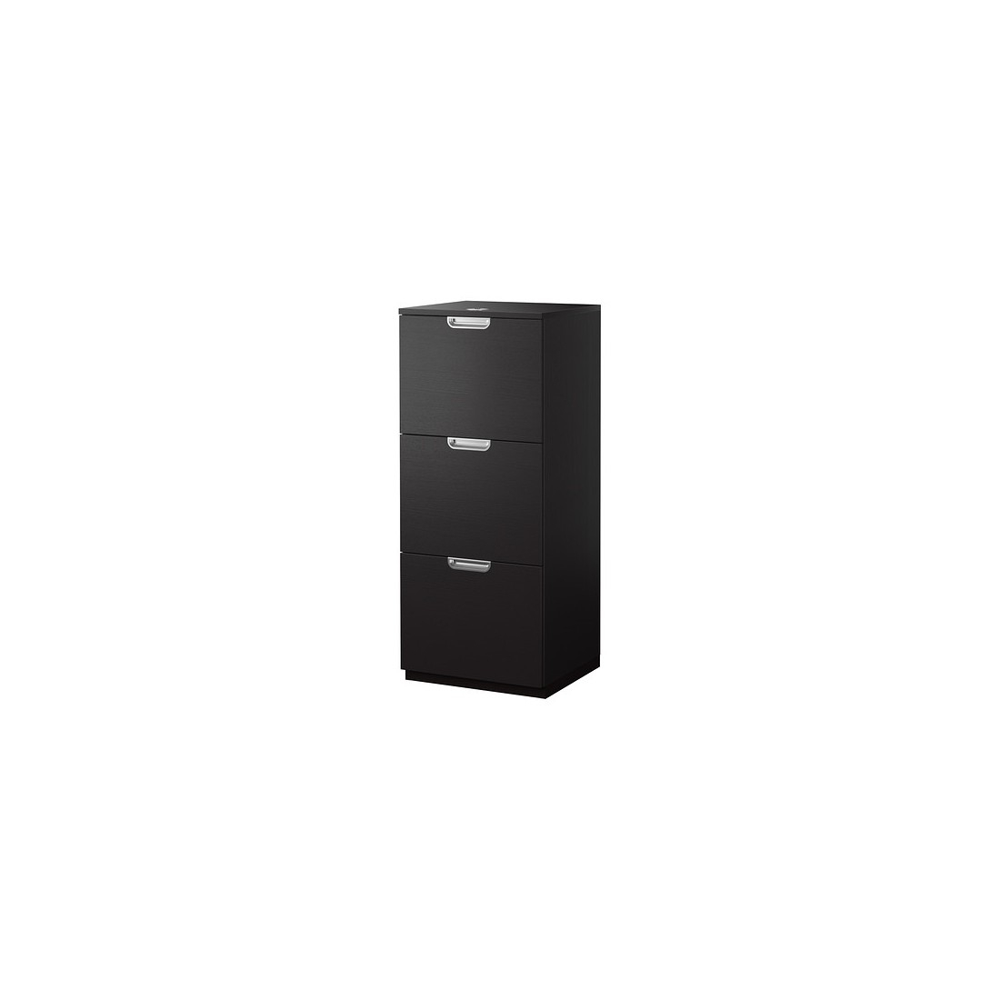 Galant File Cabinet Black Brown inside measurements 1100 X 1100