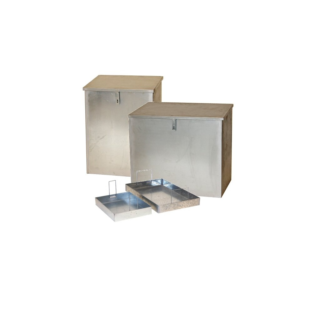 Galvanised Storage Bins in proportions 1000 X 1000