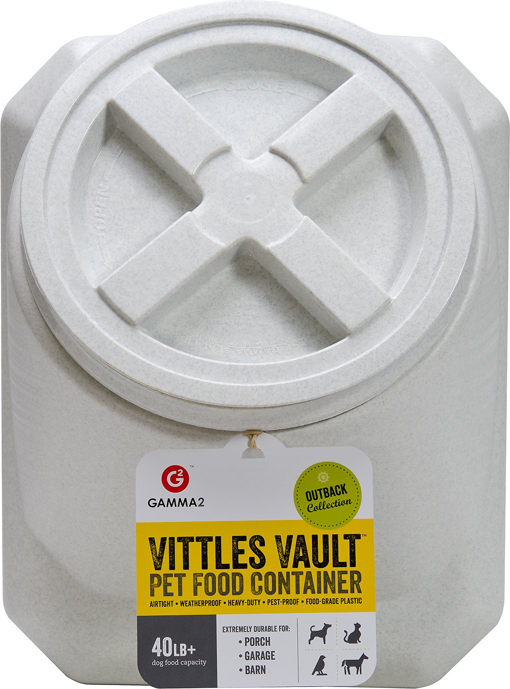 Gamma2 Vittles Vault Stackable Pet Food Storage 40 Lb Chewy with regard to proportions 1021 X 1378