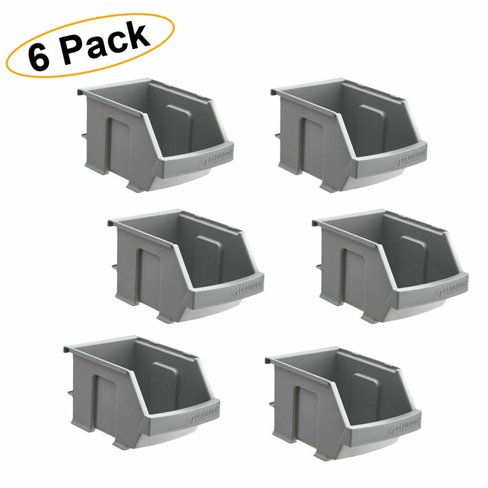 Garage Storage Plastic Bins Gladiator Small Item Tools Organizer regarding proportions 1000 X 1000