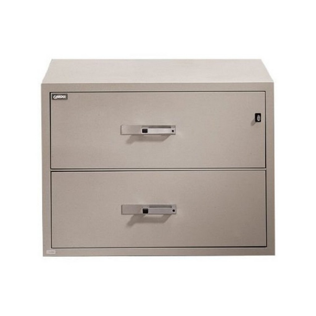 Gardex 2 Drawer Fire Resistant Lateral File Cabinet Atwork Office throughout measurements 1024 X 1024