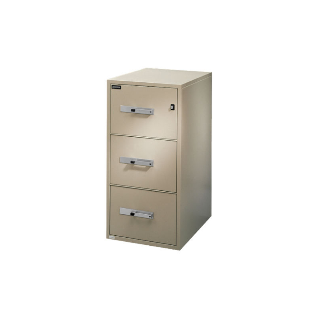 Gardex 3 Drawer Fire Resistant Vertical File Cabinet Atwork Office intended for sizing 1024 X 1024