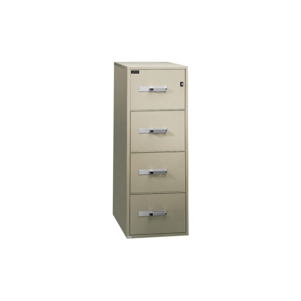 Gardex 4 Drawer Fire Resistant Vertical File Cabinet Atwork Office intended for dimensions 1024 X 1024