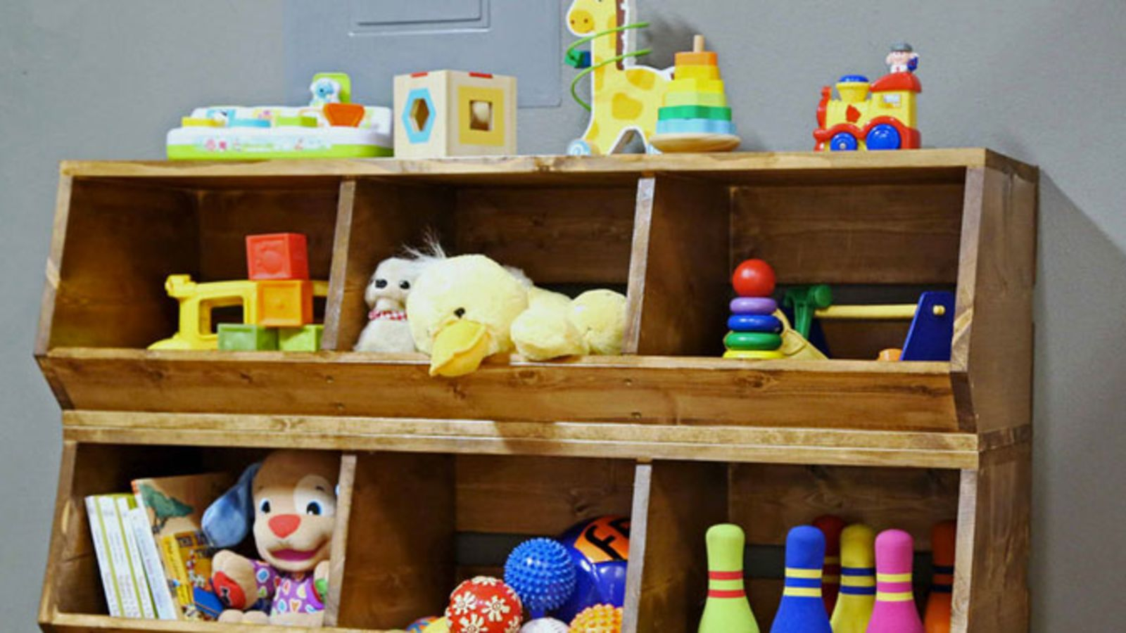 Get Organized With These Diy Stackable Wood Storage Bins inside size 1600 X 900