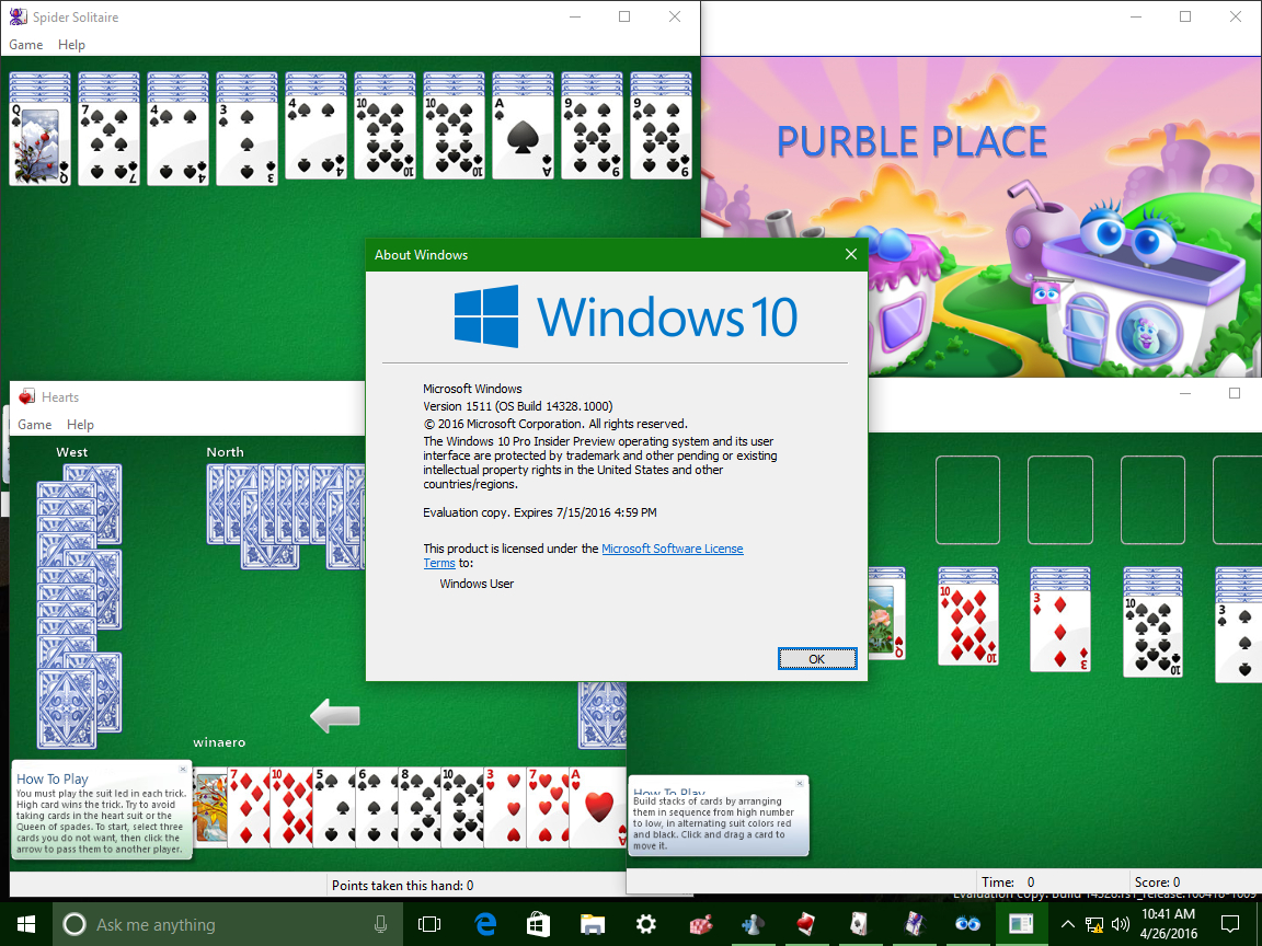 Get Windows 7 Games For Windows 10 with proportions 1152 X 864