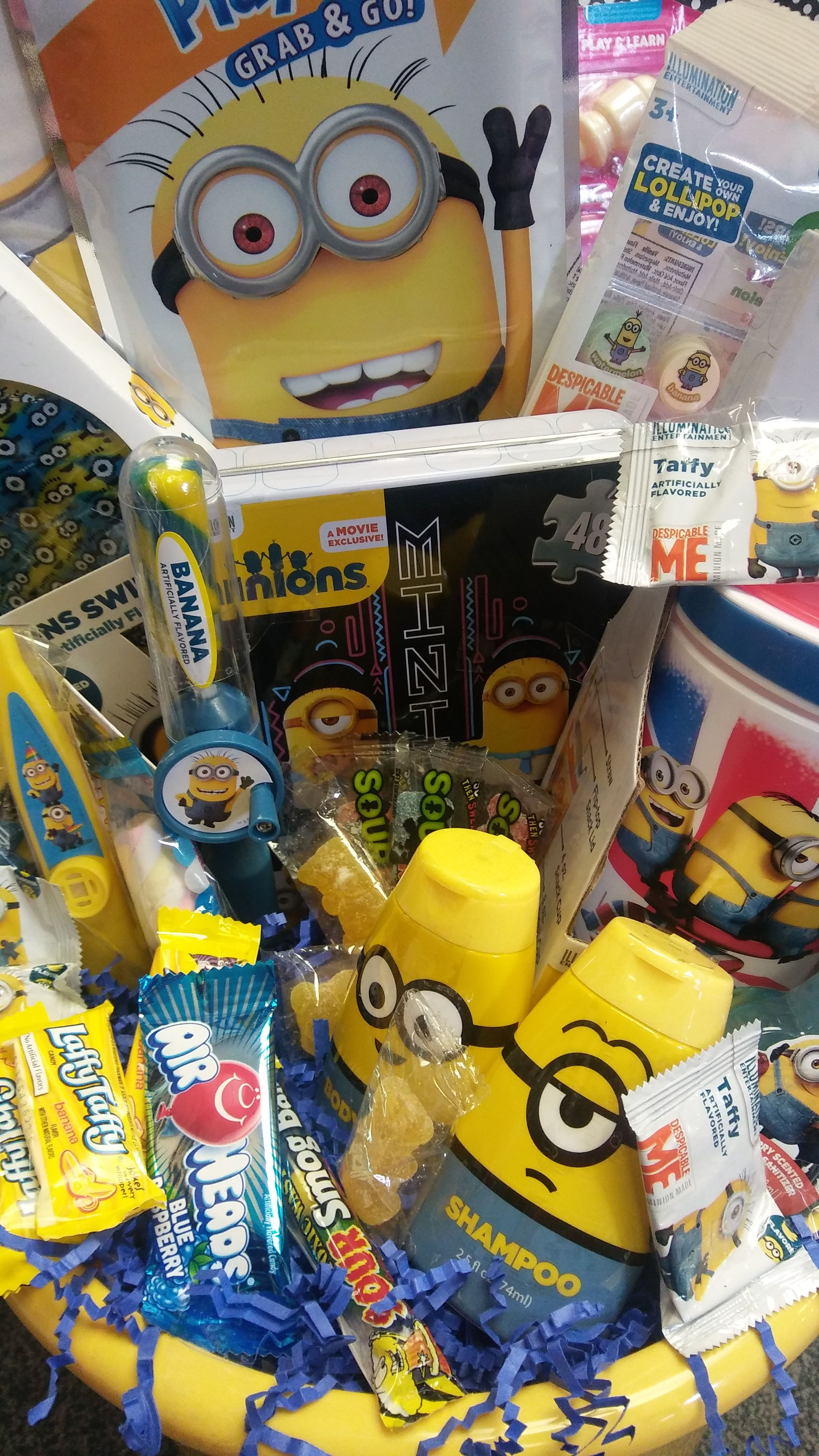 Gift Basket Minions Gift Baskets Gift Baskets Gifts Basket with regard to dimensions 2340 X 4160