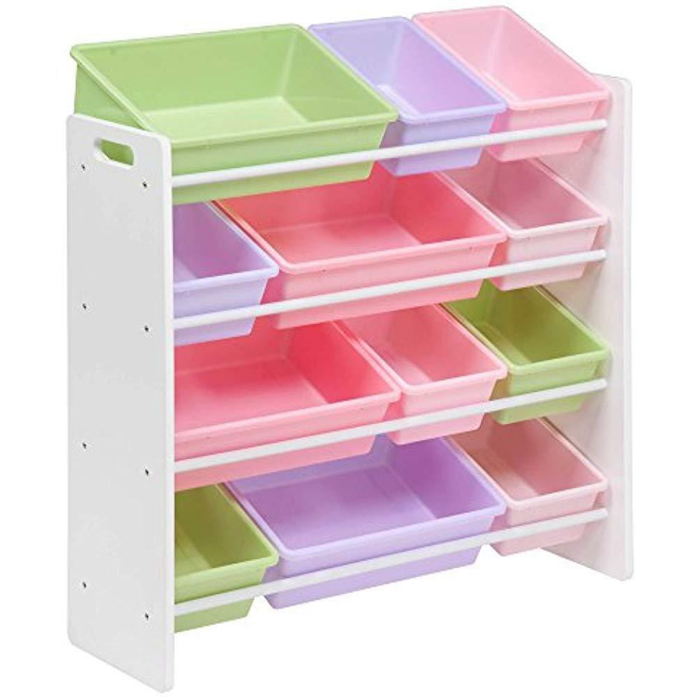 Girl Niece Bookcases Cabinets Shelves Kids Toy Organizer 12 Bin intended for measurements 1000 X 1000