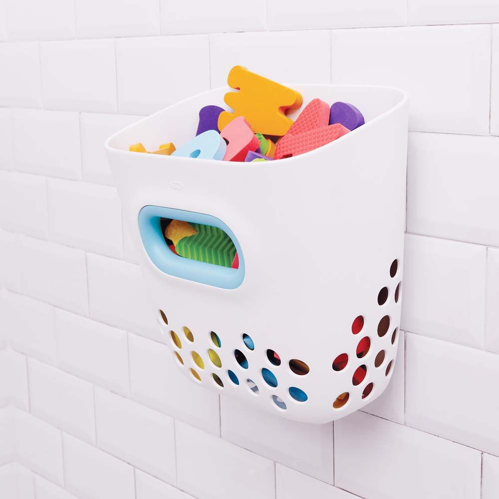 Give Your Tots Bathtime Toys A Compact Convenient Home In The Oxo inside measurements 1000 X 1000