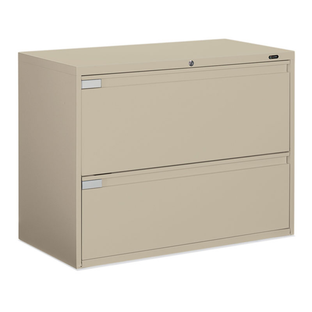 Global 2 Drawer Lateral File Cabinet in measurements 1024 X 1024