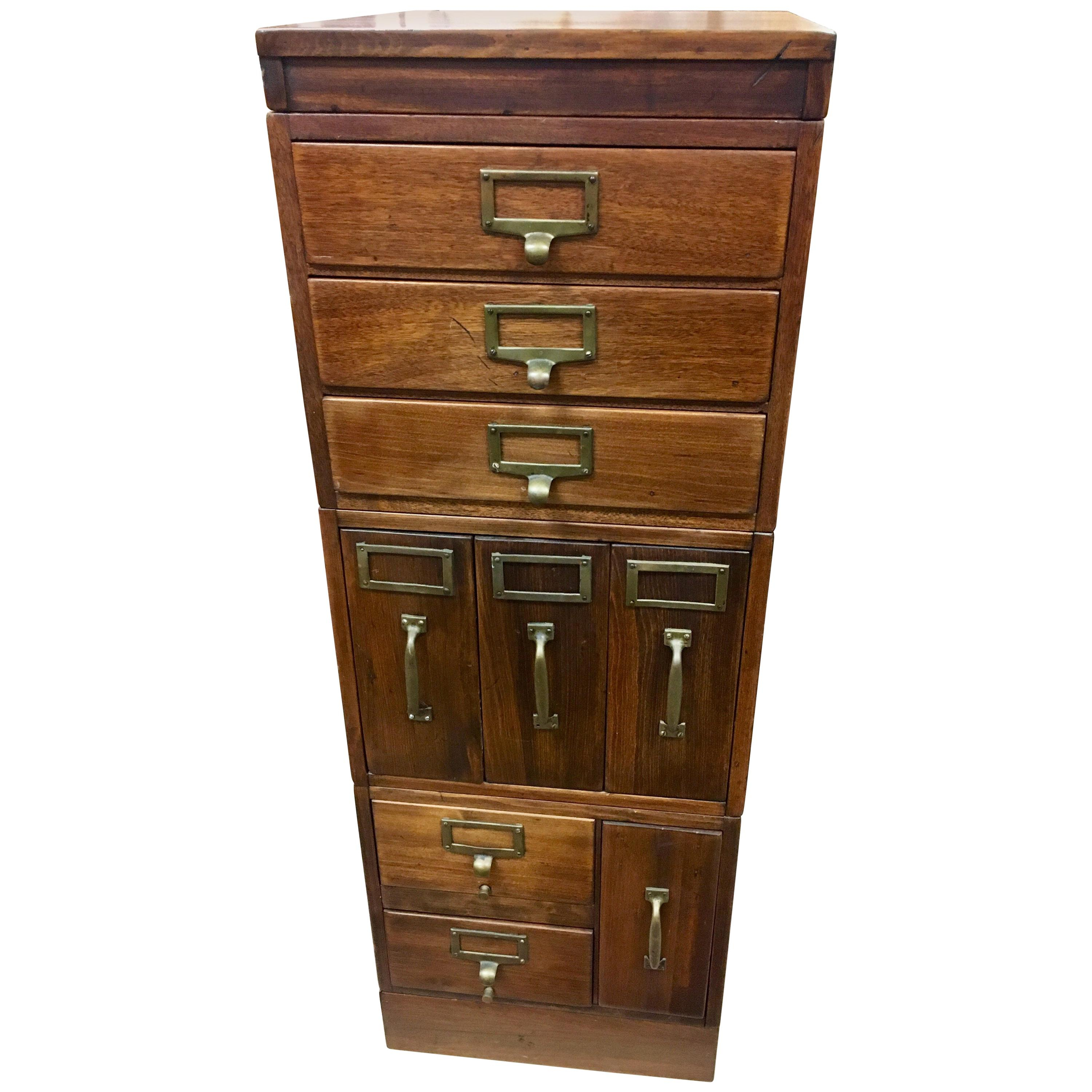 Globe Wernicke Company Signed Antique File Cabinet 1926 Credenza At intended for proportions 3000 X 3000