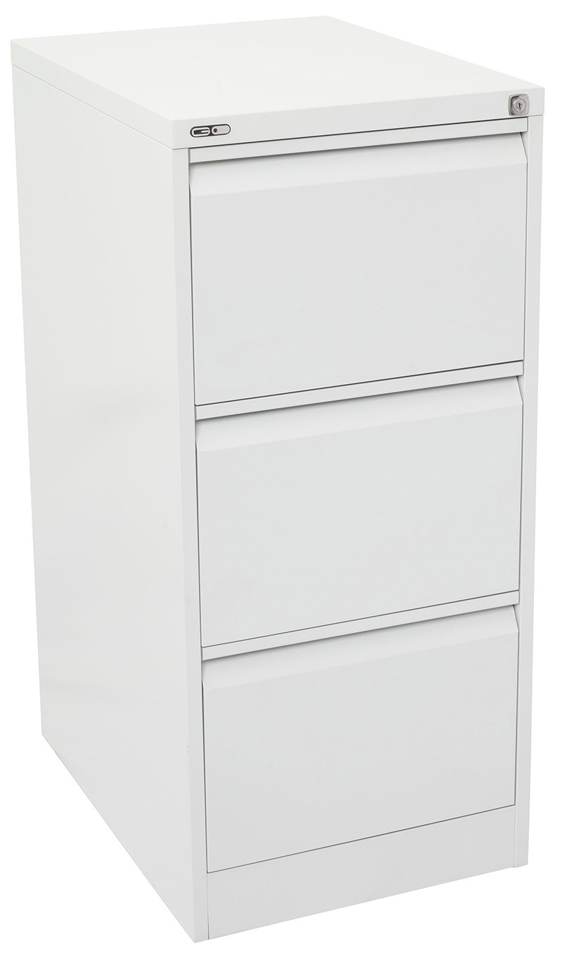 Go Steel White Filing Cabinet 3 Drawer with regard to proportions 800 X 1368