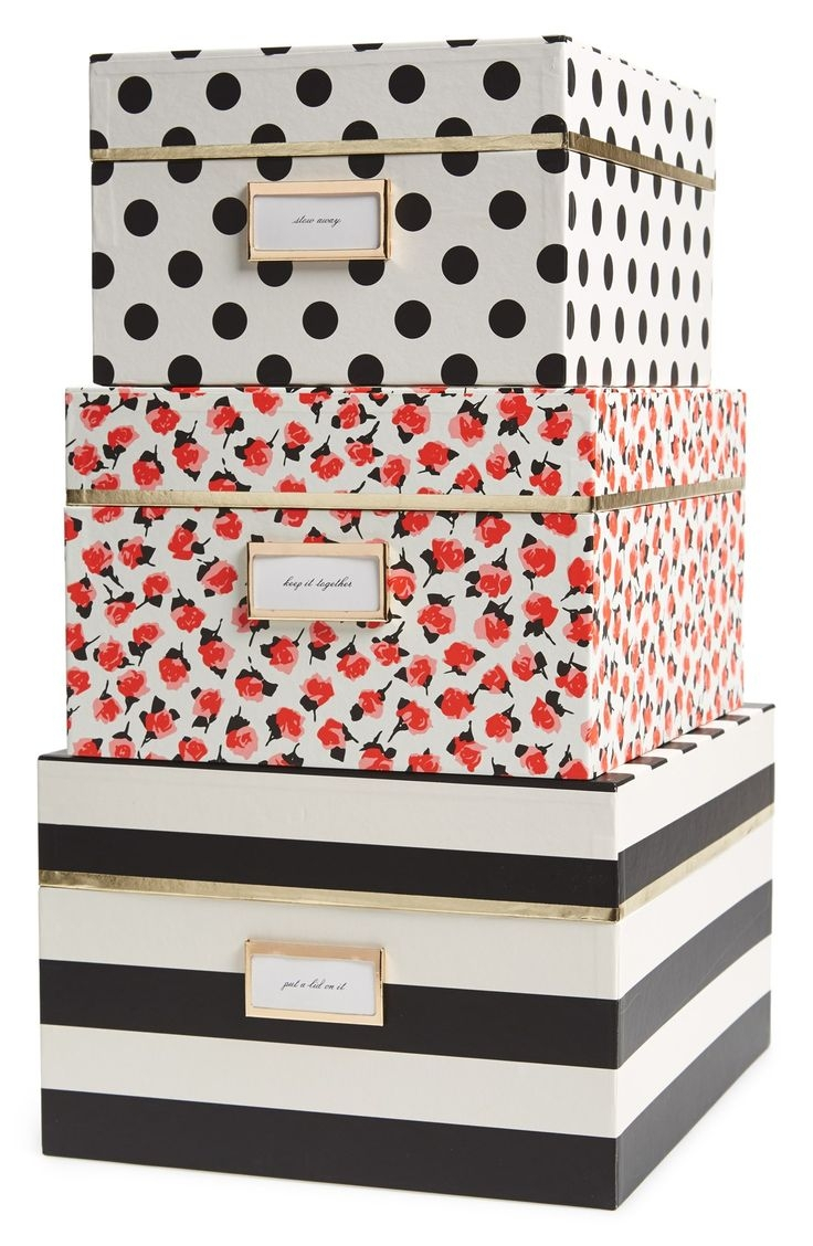 Gold Polka Dot Storage Boxes with regard to dimensions 736 X 1128