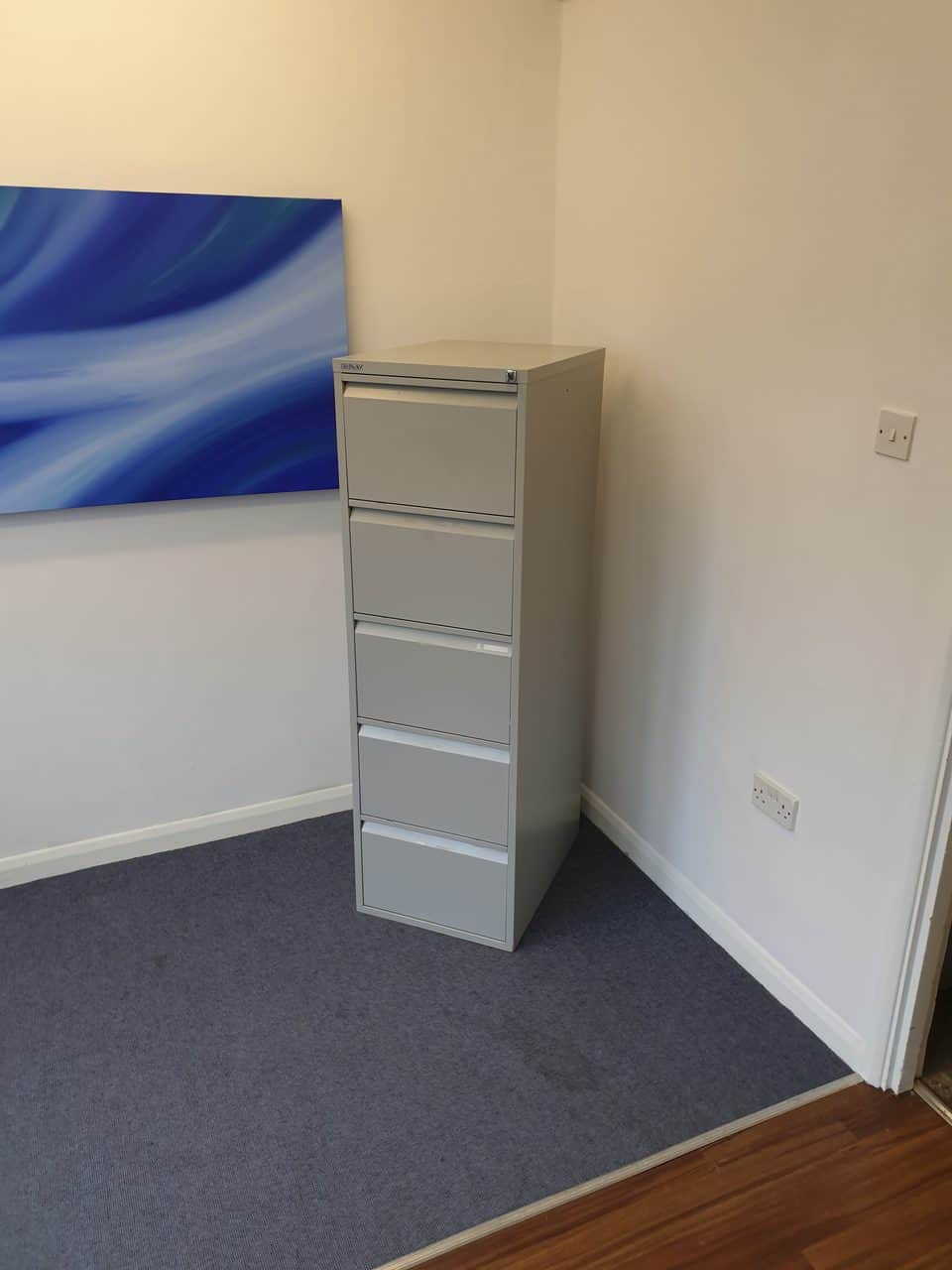 Grey Bisley Five Drawer Filing Cabinets 7000 484 Office Furniture regarding proportions 960 X 1280