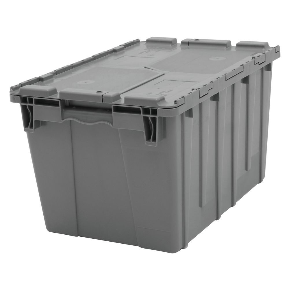 Grey Plastic Storage Bins 22 X 15 X 13 with regard to proportions 1000 X 1000