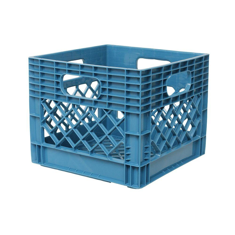 Gsc Technologies 11 In X 13 In X 13 In Plastic Storage Milk Crate for sizing 1000 X 1000