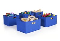 Guidecraft Blue Storage Bins Set Of 5 Guidecraft intended for size 2000 X 2000