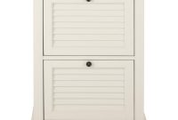 Hamilton 2 Drawer Polar White File Cabinet pertaining to size 1000 X 1000