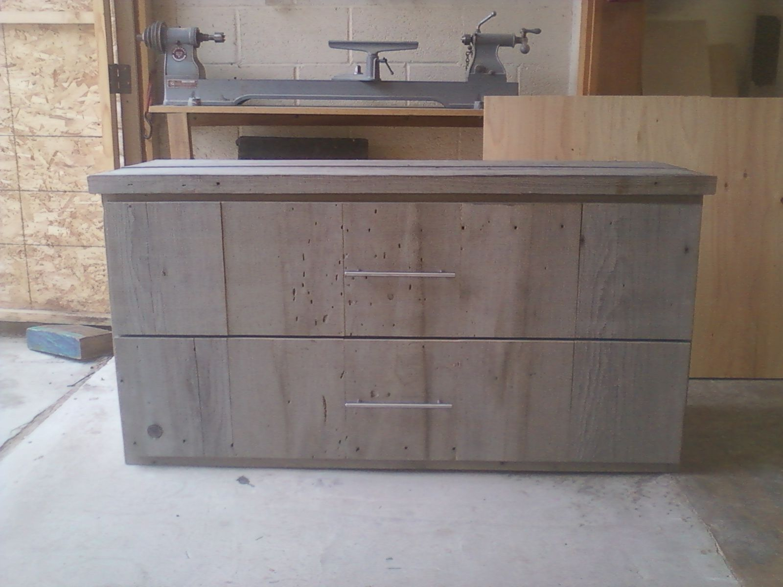 Hand Made Reclaimed Wood File Cabinet Santini Custom Furniture inside size 1600 X 1200