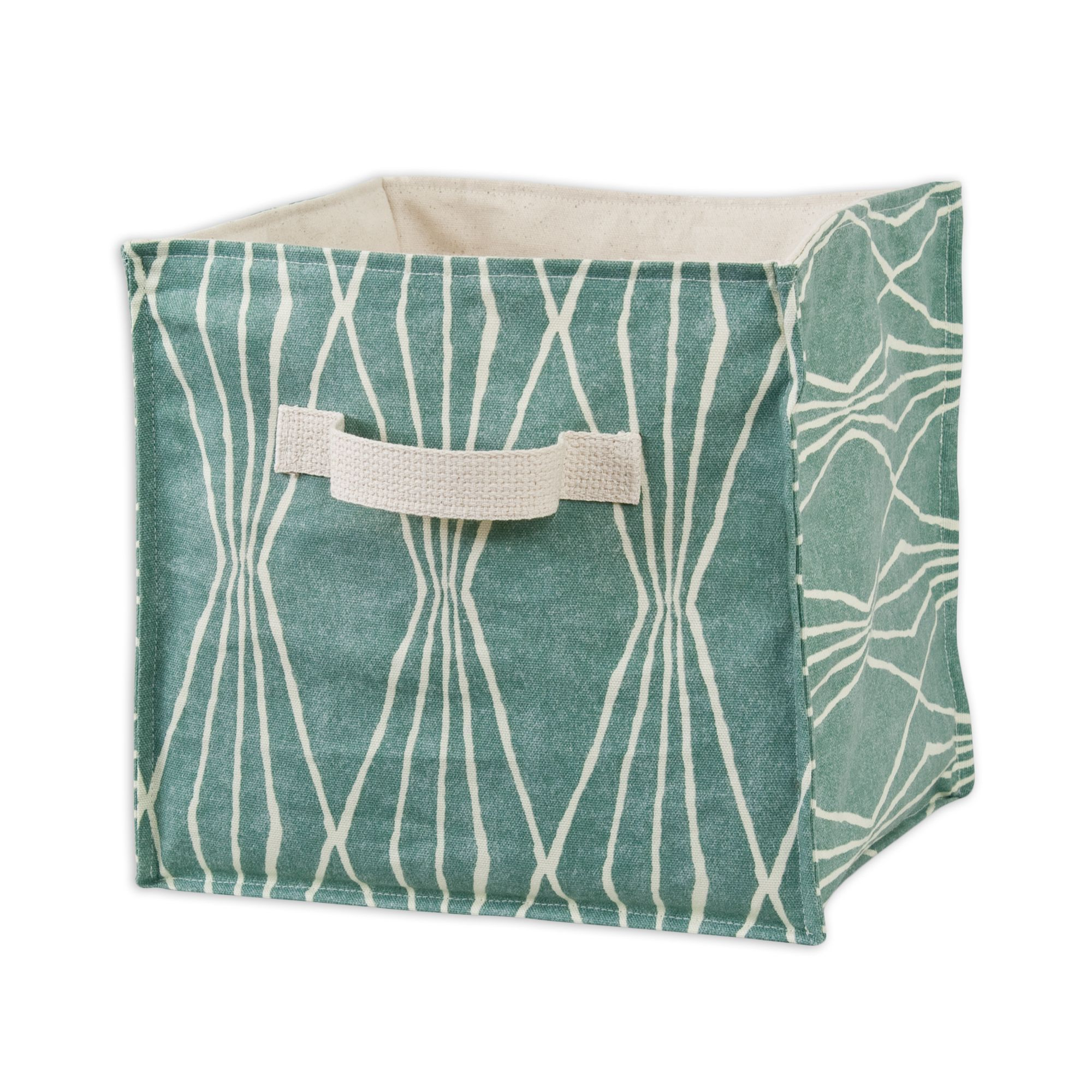 Handcut Shapes Rain Soft Sided Storage Container With Canvas Handle inside sizing 2000 X 2000