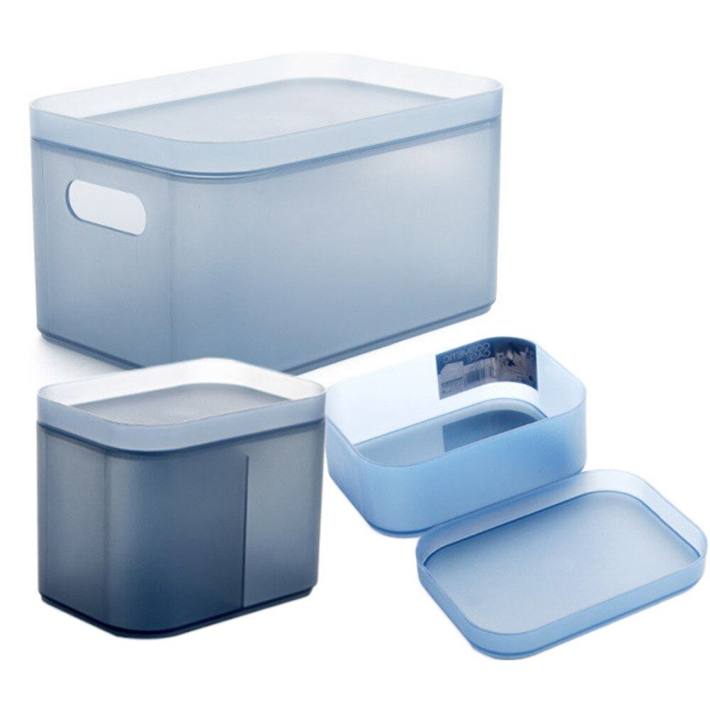 Handle Pp Storage Box 3 Pcs Thickened Plastic Storage Boxes Home inside dimensions 1000 X 1000