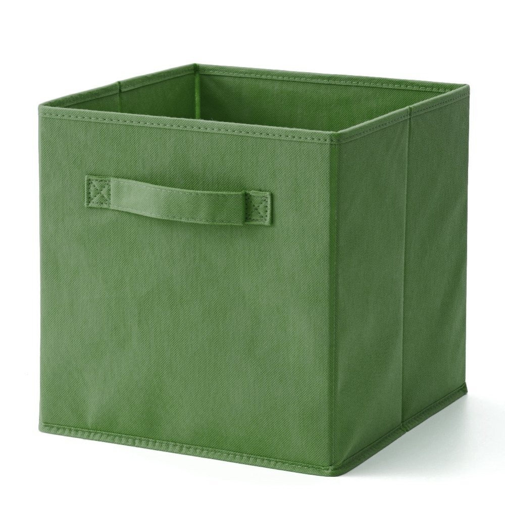 Hangerlink Niagara Blue Fabric Cube Storage Bins Foldable Premium intended for size 1000 X 1000