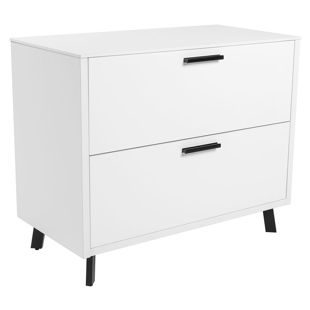 Hart Modern White Lateral File Cabinet Eurway with regard to sizing 1000 X 1000