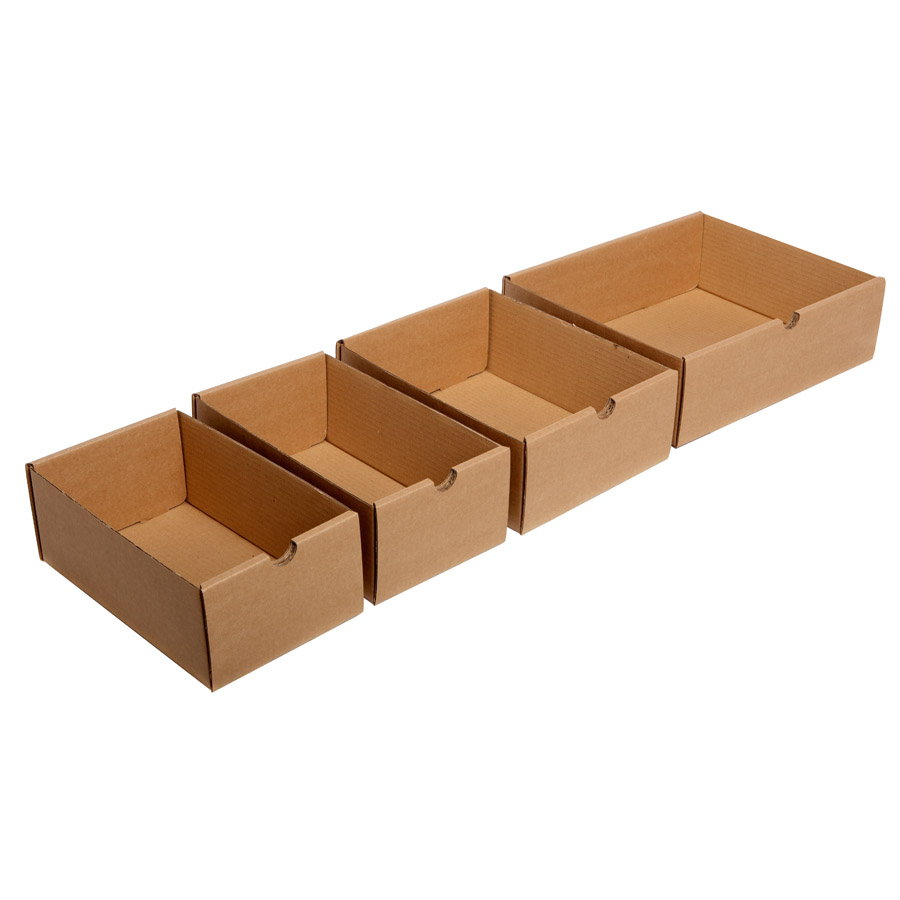 Heavy Duty Cardboard Storage Trays Pack Of 50 within measurements 900 X 900