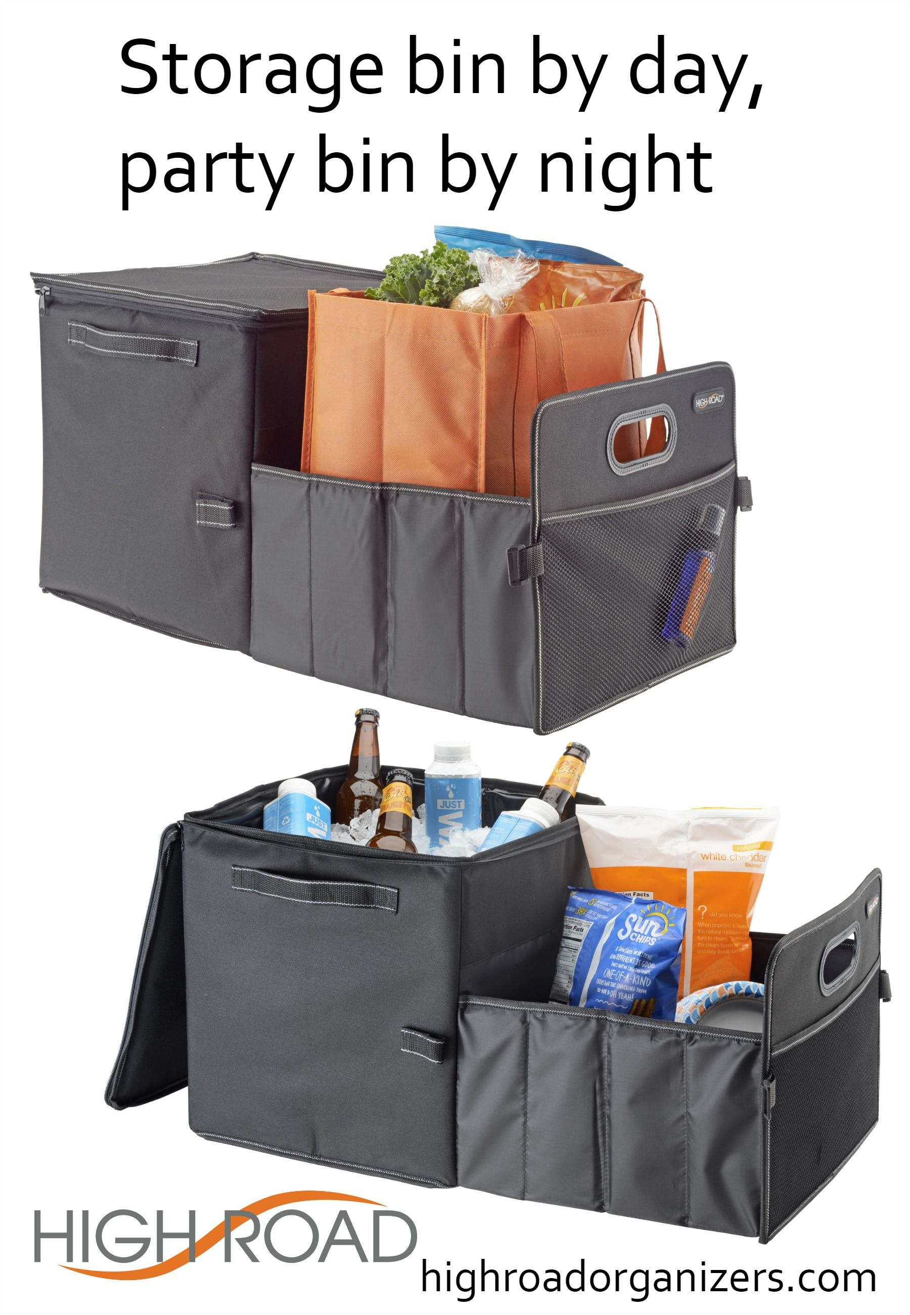 High Road Expandabin Covered Trunk Organizer Car Trunk And Cargo in size 1800 X 2600