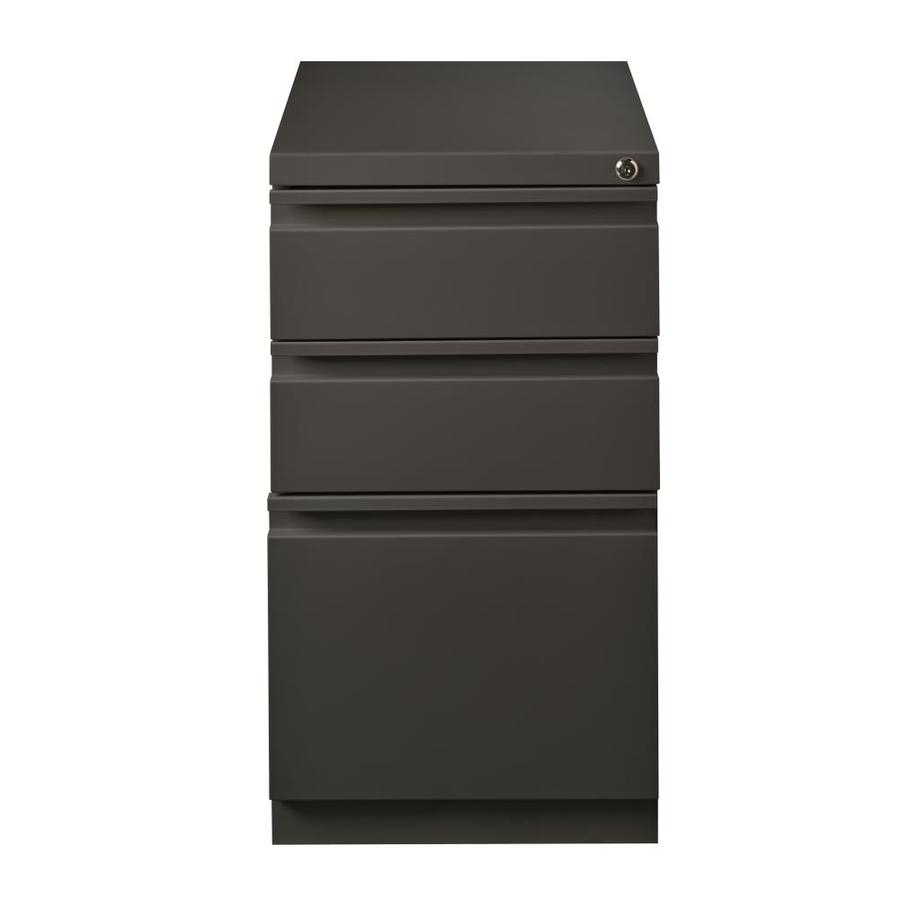 Hirsh Hl10000 Series Pedestal Files Charcoal 3 Drawer File Cabinet within size 900 X 900