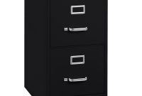 Hirsh Industries 17890 Black Two Drawer Vertical Letter File Cabinet in measurements 1000 X 1000