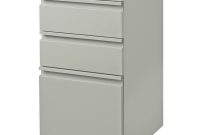 Hirsh Industries 18576 Gray Mobile Pedestal Letter File Cabinet With 2 Box Drawers And 1 File Drawer 15 X 19 78 X 27 34 regarding proportions 1000 X 1000