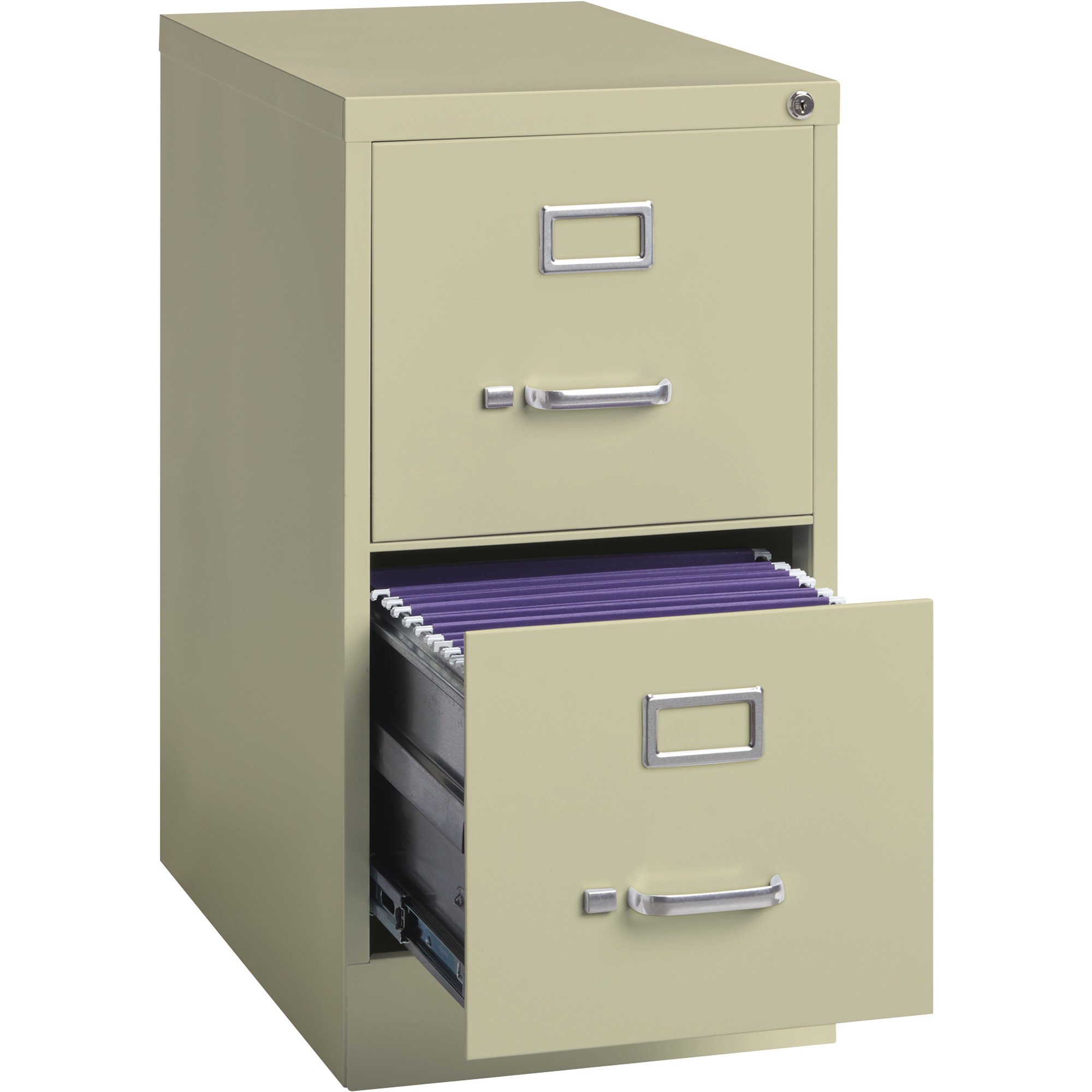 Hirsh Industries 2 Drawer Vertical File Cabinet 22ind Putty Model 17889 intended for dimensions 2000 X 2000