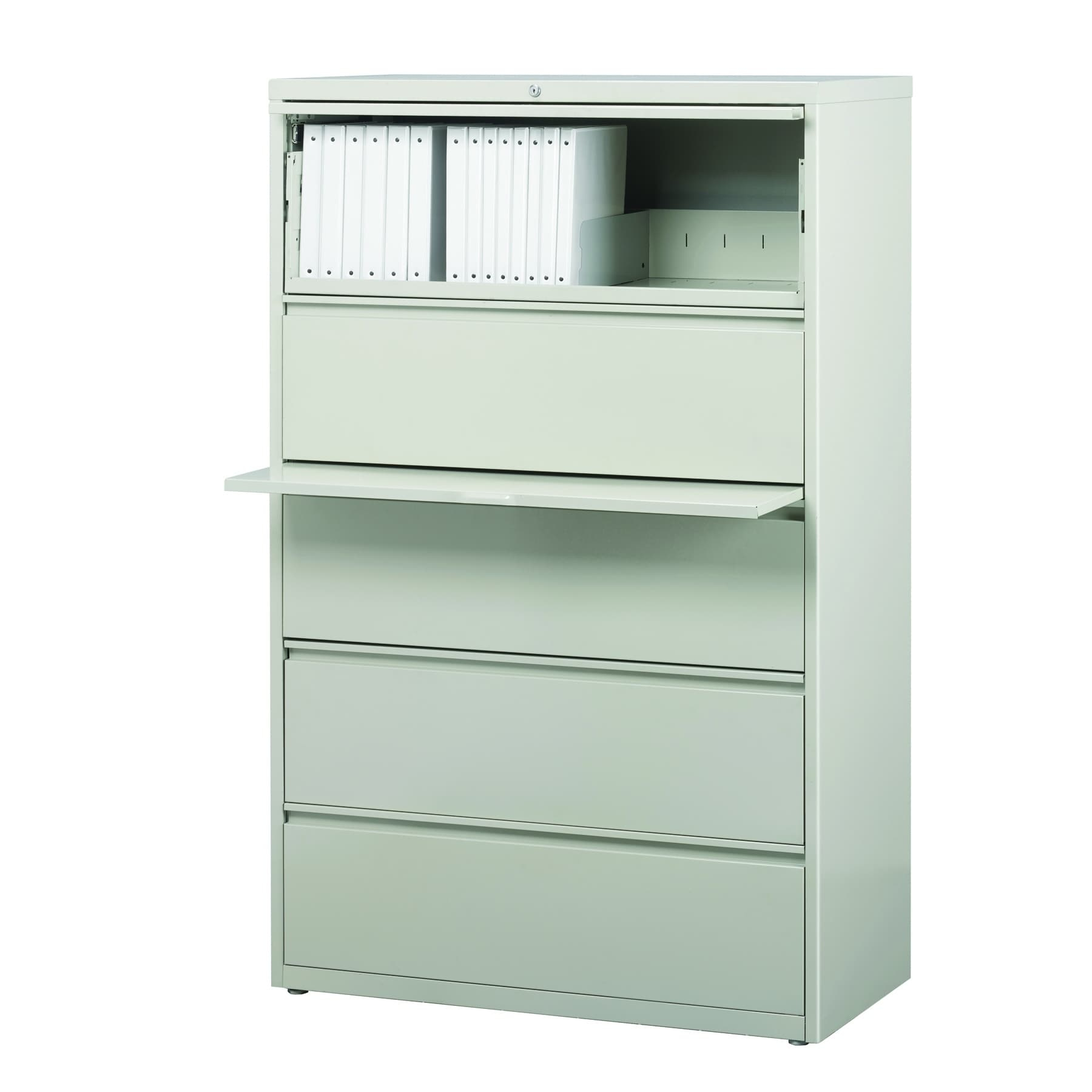 Hl8000 Series 36 Inch Wide 5 Drawer Lateral File Cabinet With Top throughout size 1800 X 1800