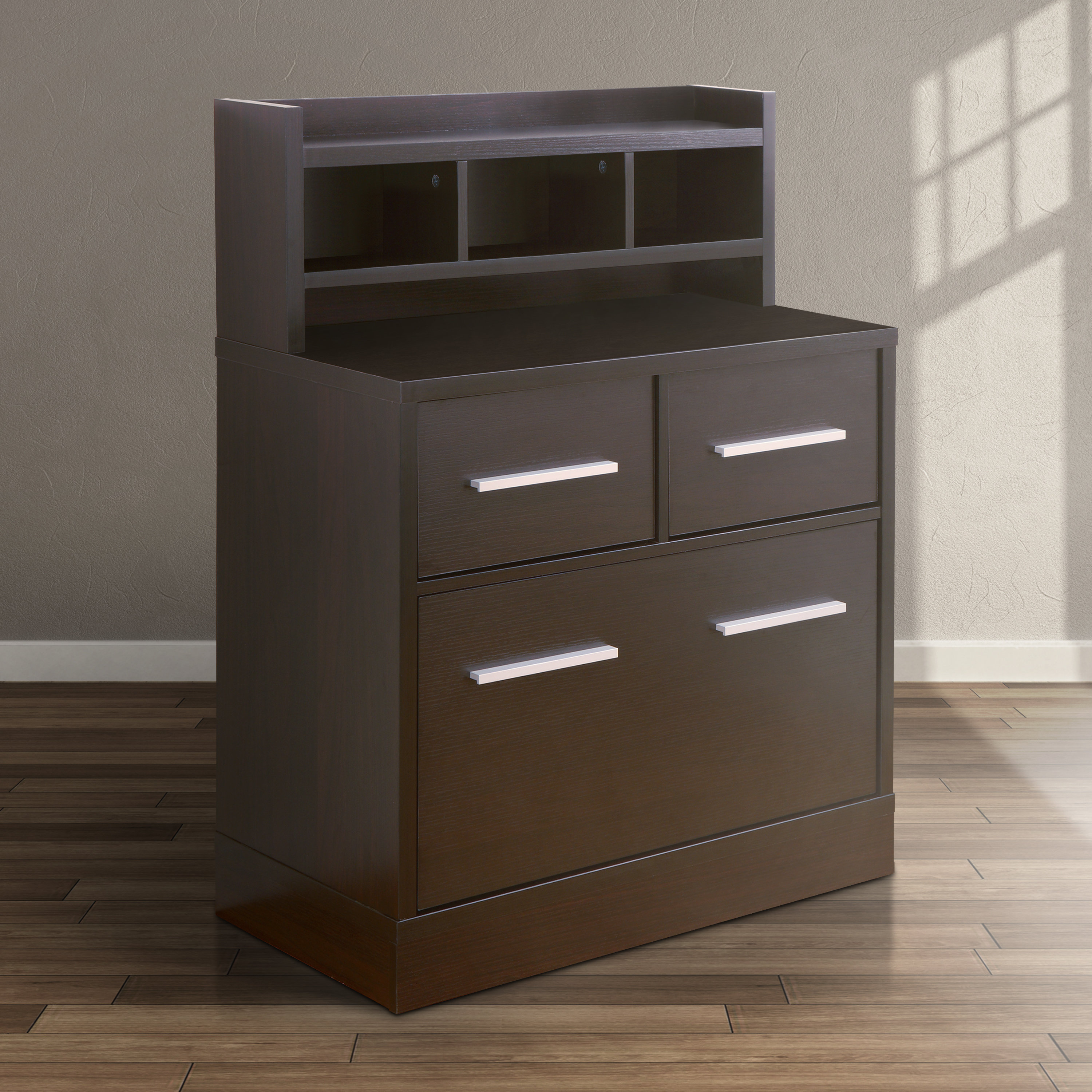 3 Drawer Wood Lateral File • Ideas