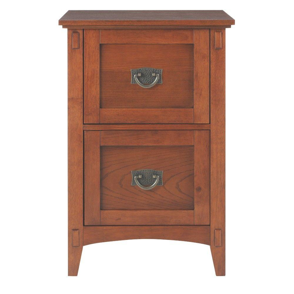 Home Decorators Collection Artisan Medium Oak 2 Drawer File Cabinet regarding proportions 1000 X 1000