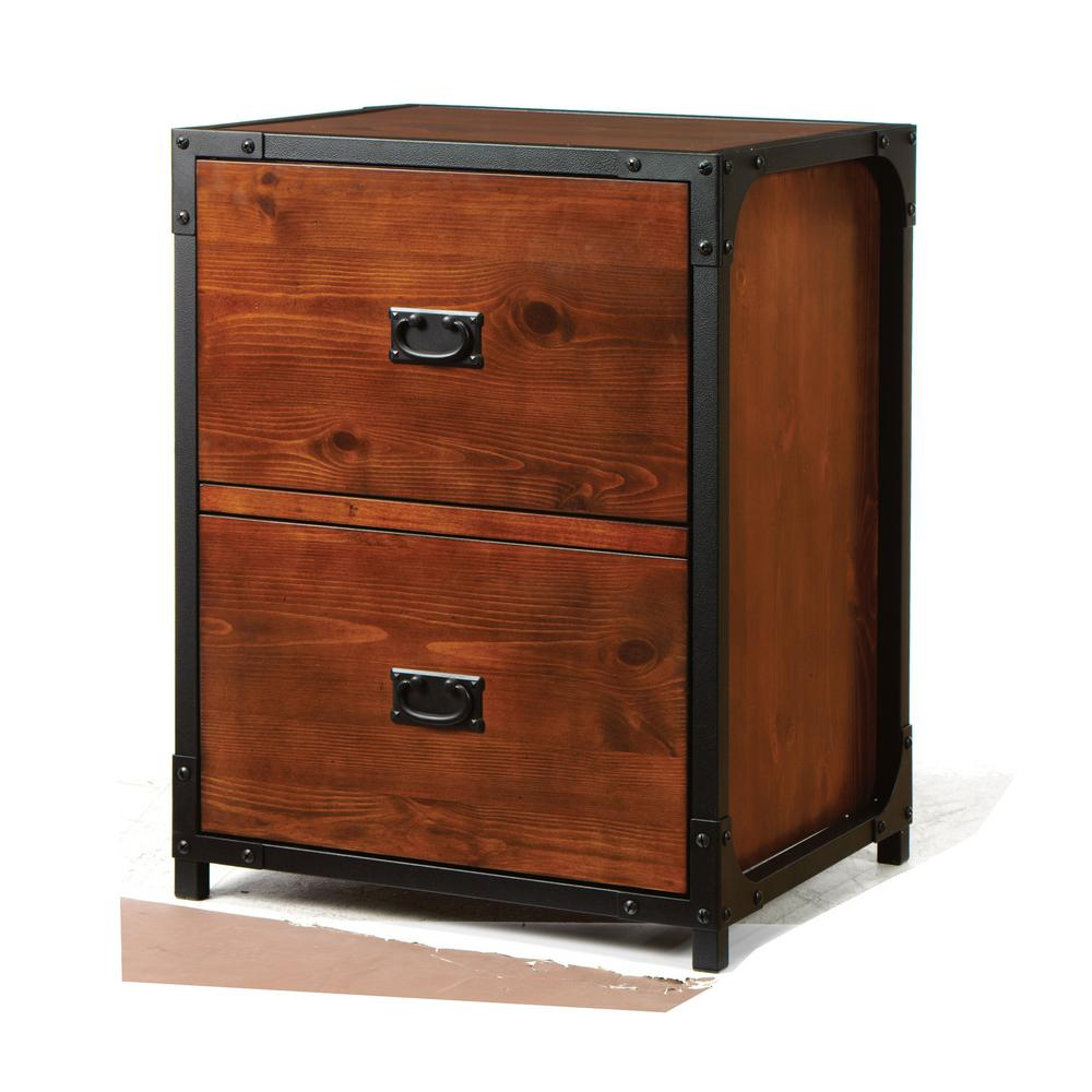 Home Decorators Collection Industrial Empire Pine File Cabinet intended for dimensions 1000 X 1000