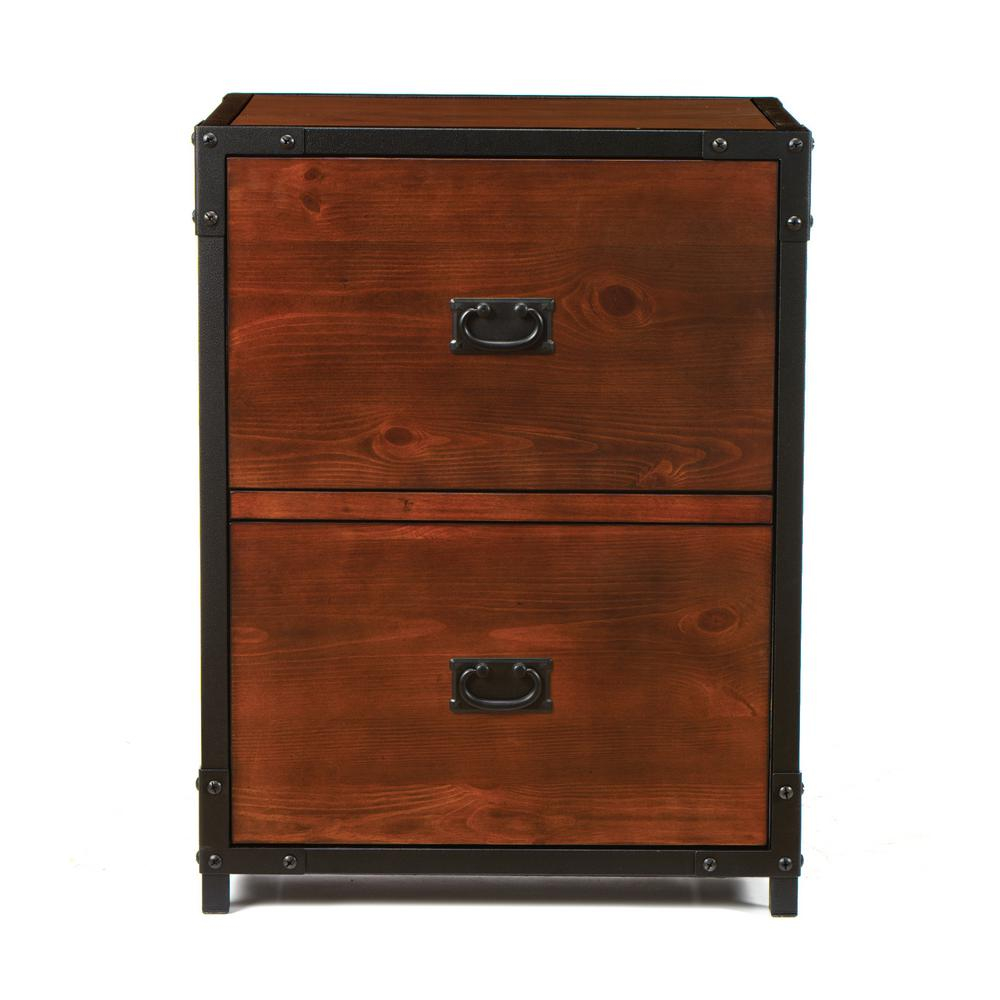 Home Decorators Collection Industrial Empire Pine File Cabinet intended for size 1000 X 1000