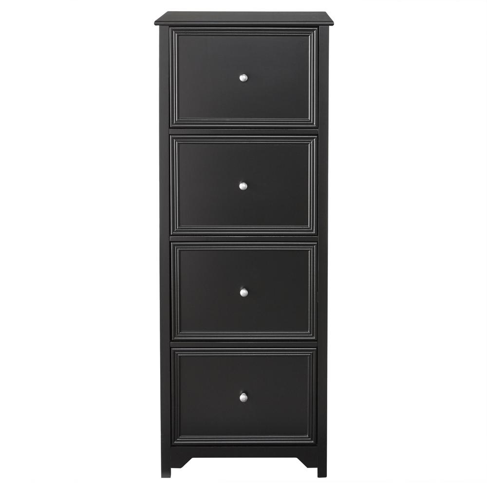 Home Decorators Collection Oxford Black 535 In File Cabinet in measurements 1000 X 1000