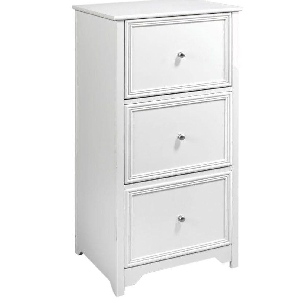 Home Decorators Collection Oxford White 41 In File Cabinet for size 1000 X 1000