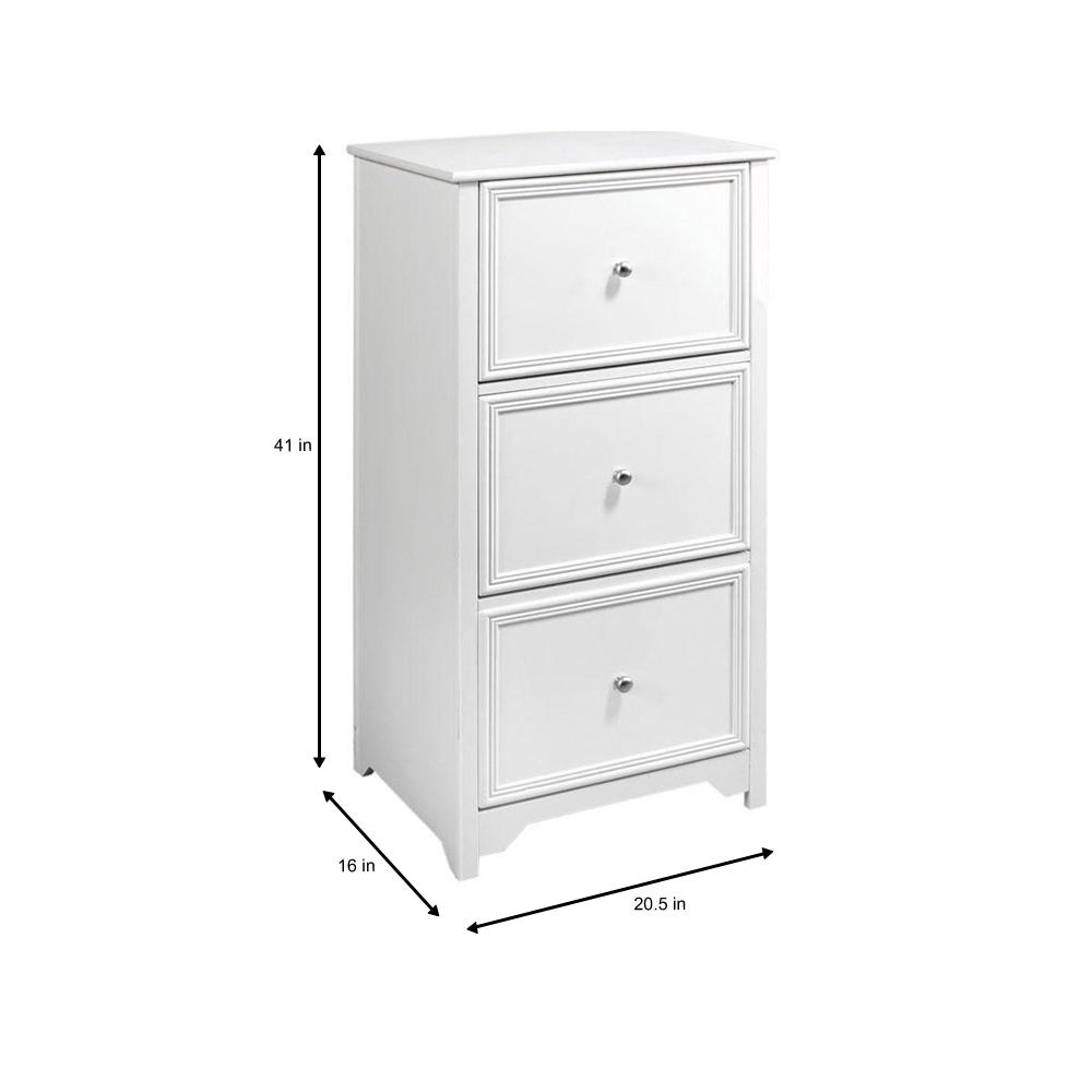 Home Decorators Collection Oxford White 41 In File Cabinet within measurements 1000 X 1000
