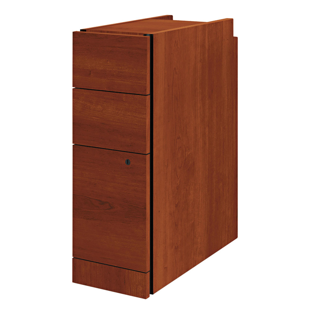 Hon 105093co 10500 Series Cognac Laminate Three Drawer intended for dimensions 1000 X 1000