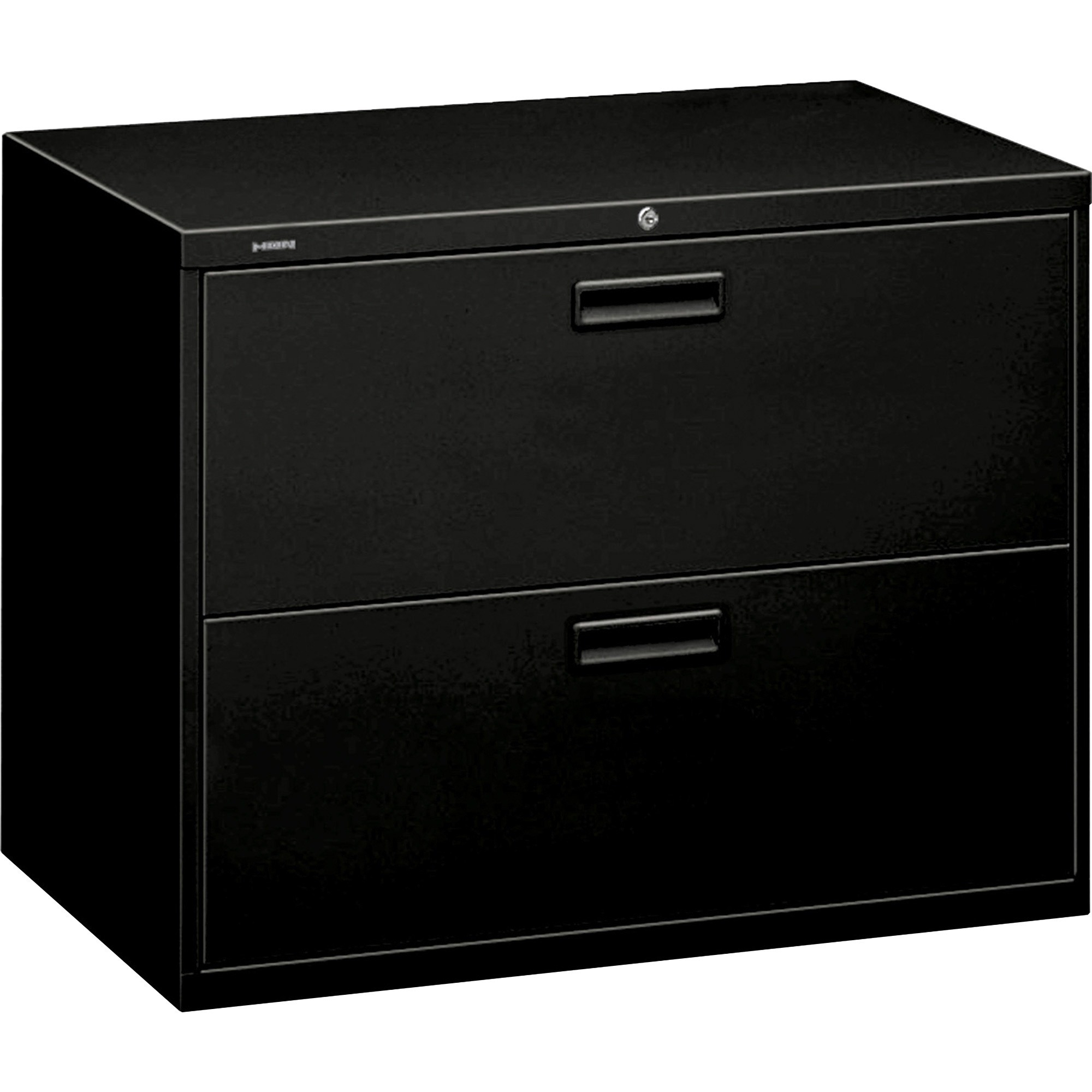 Hon 2 Drawers Lateral Lockable Filing Cabinet Black Walmart with sizing 2000 X 2000