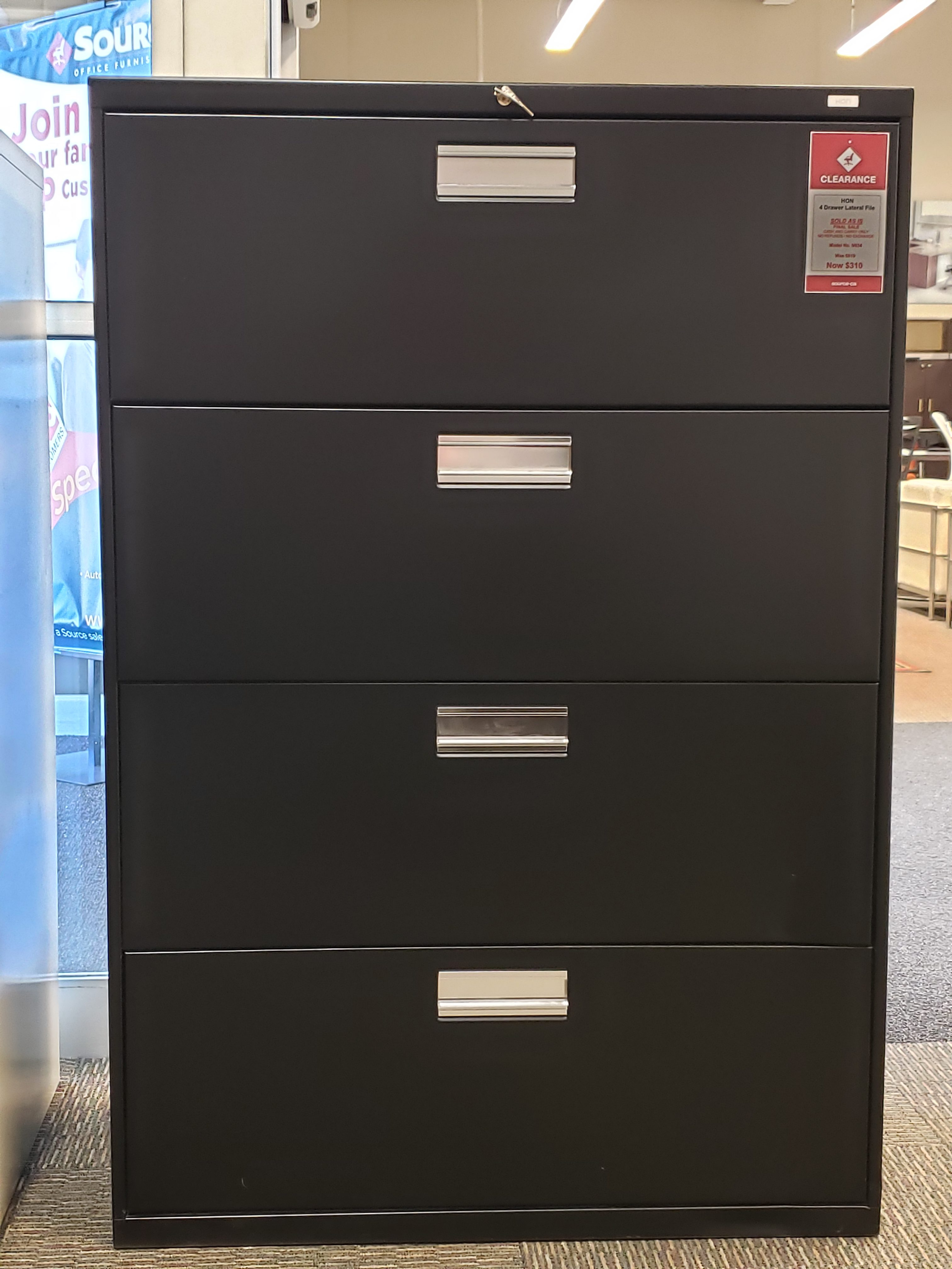 Hon 4 Drawer Lateral File Cabinet Source Office Furniture inside proportions 3024 X 4032