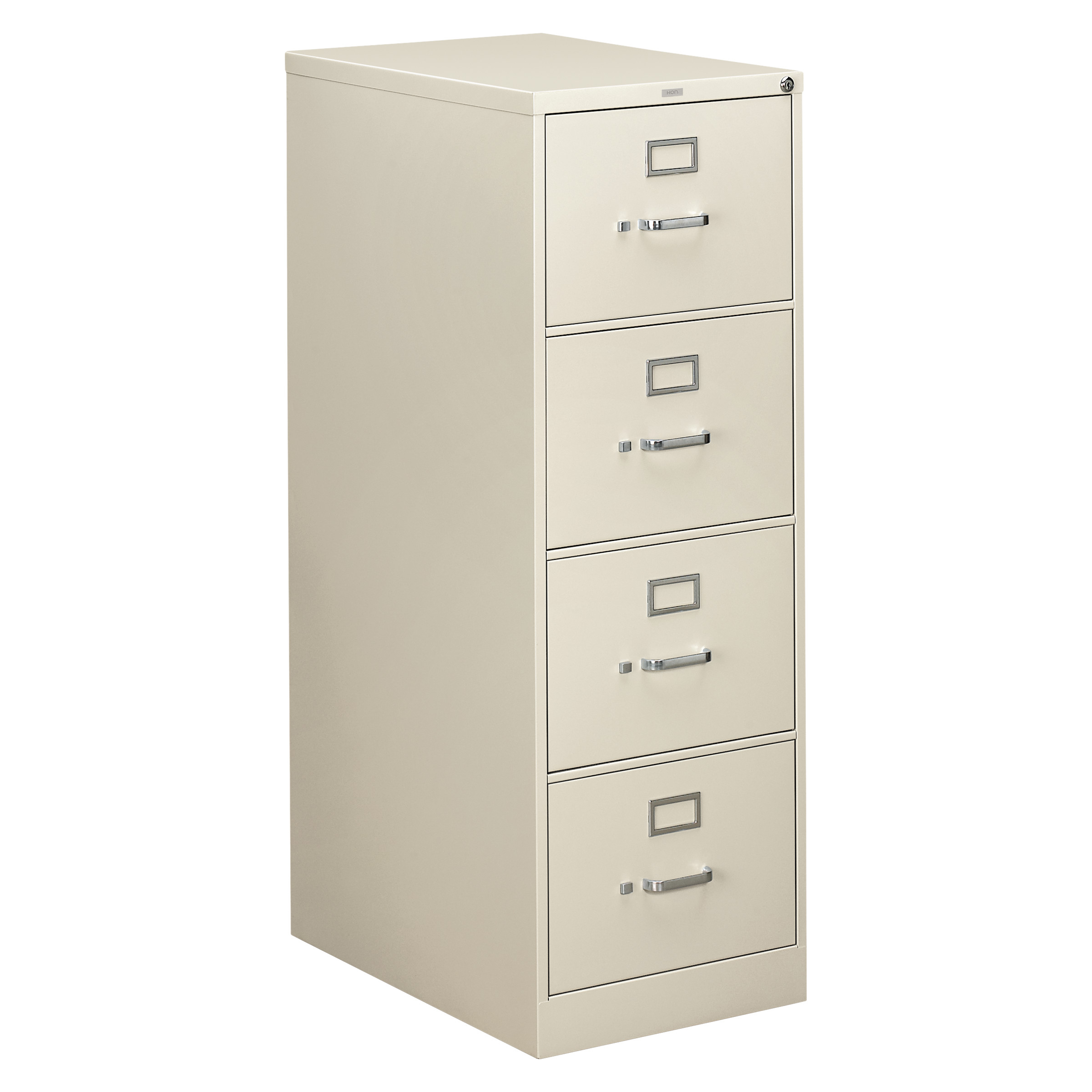 Hon 4 Drawers Vertical Lockable Filing Cabinet Putty Walmart throughout size 2400 X 2400